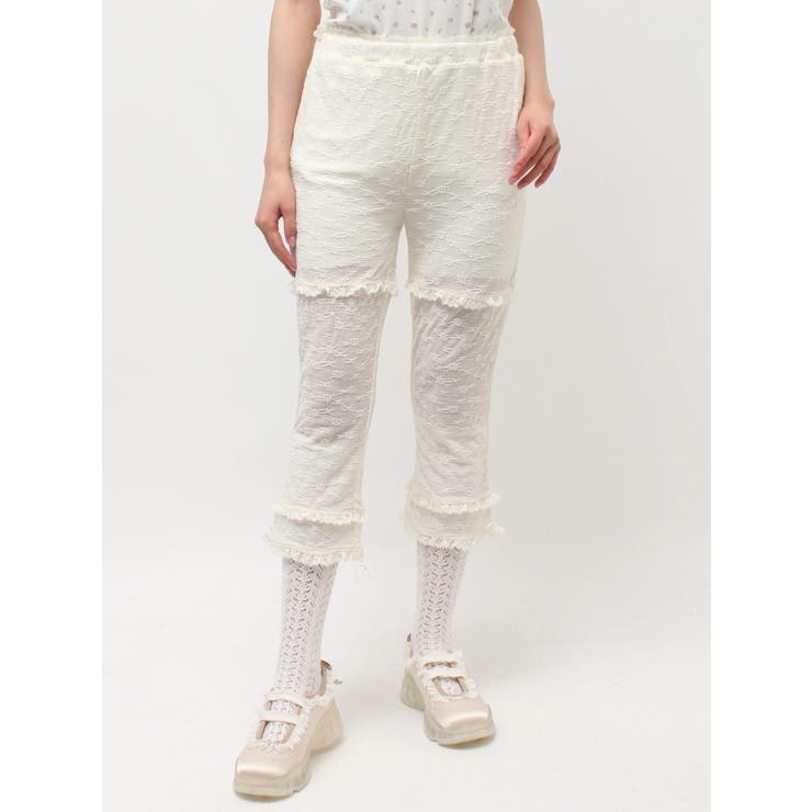 ストレッチレースカプリパンツ | merry jenny | 詳細画像27 