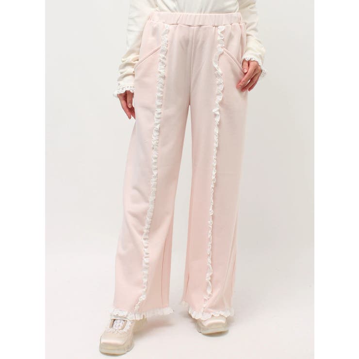 レースフリルスウェットパンツ | merry jenny | 詳細画像31 