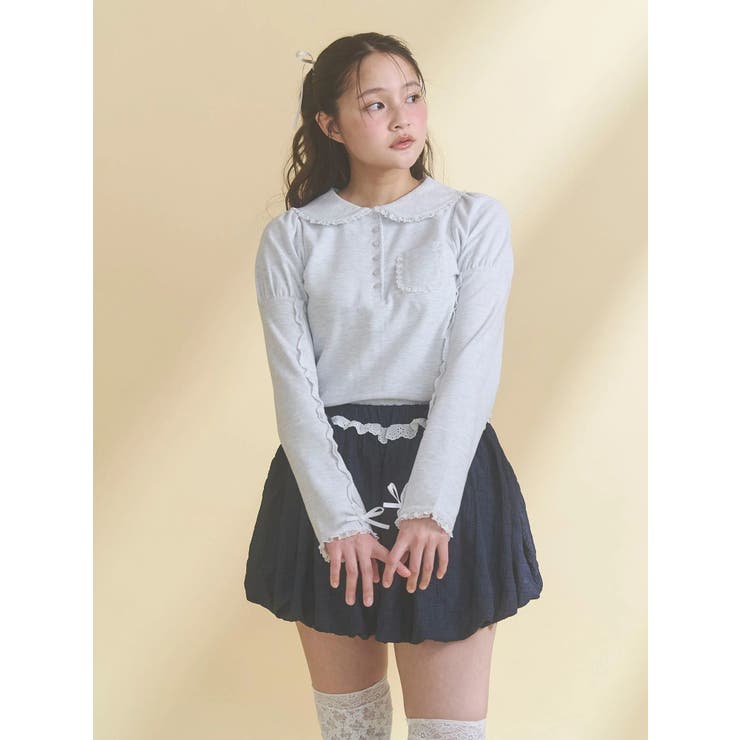 くしゅっとレースかぼちゃパンツ | merry jenny | 詳細画像10 