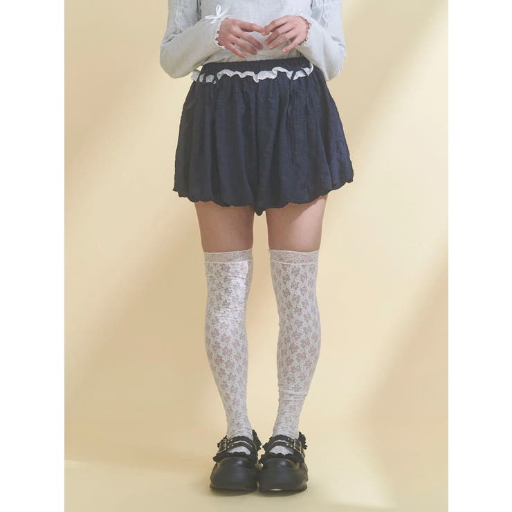 くしゅっとレースかぼちゃパンツ | merry jenny | 詳細画像8 