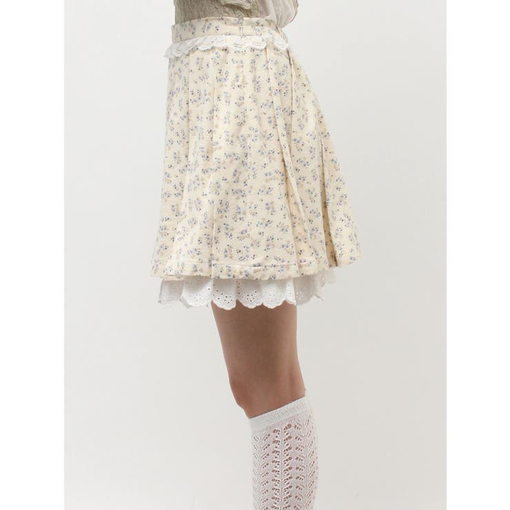 flowerアソートプリーツミニスカート | merry jenny | 詳細画像20 