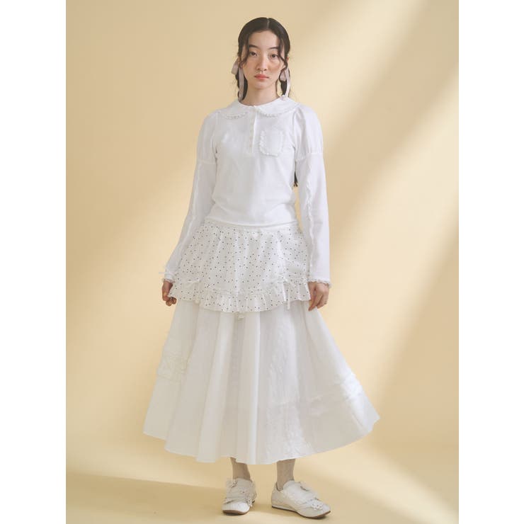 デコラティブリボンフレアスカート | merry jenny | 詳細画像13 