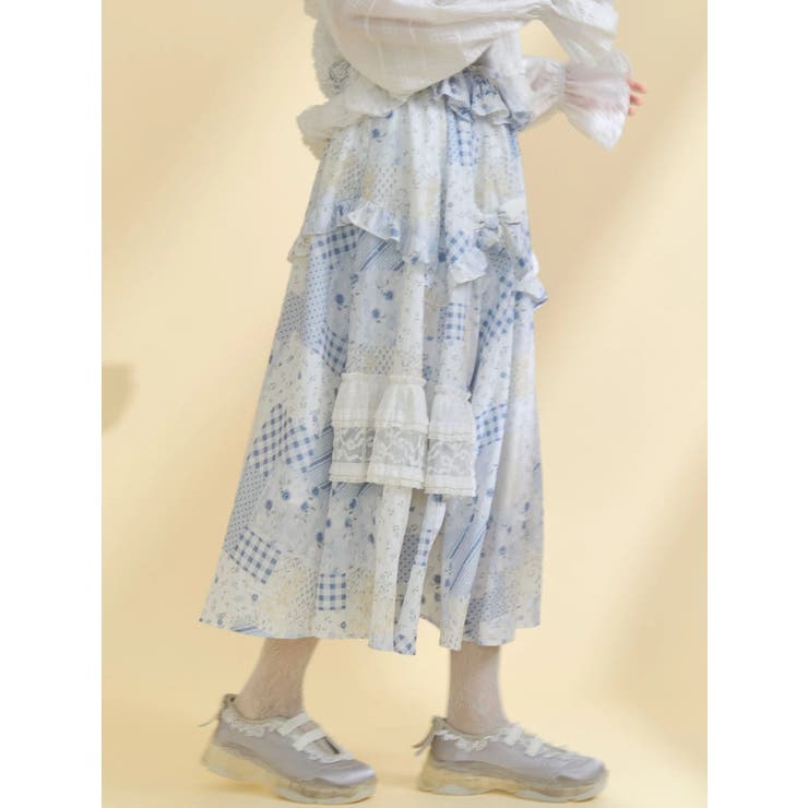 デコラティブリボンフレアスカート | merry jenny | 詳細画像25 