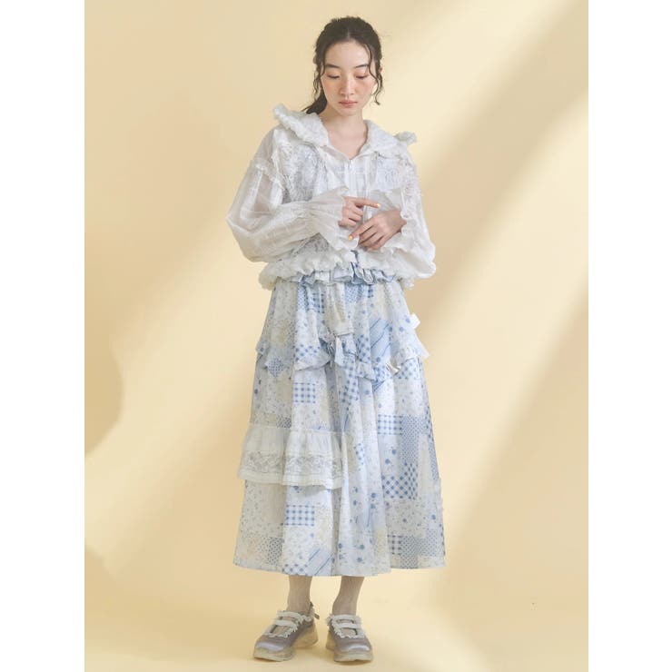 デコラティブリボンフレアスカート | merry jenny | 詳細画像27 