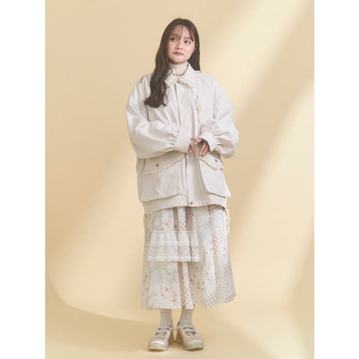 デコラティブリボンフレアスカート | merry jenny | 詳細画像29 