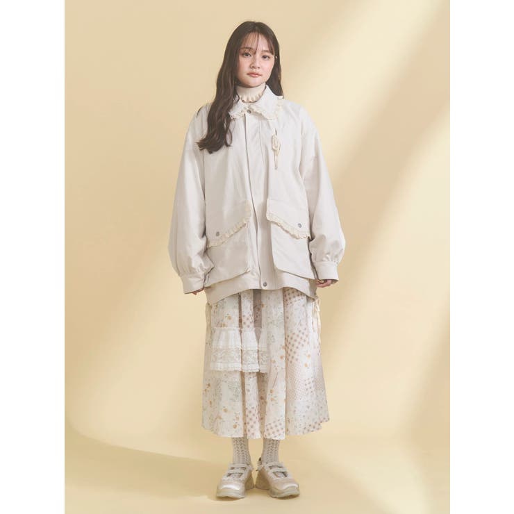 デコラティブリボンフレアスカート | merry jenny | 詳細画像30 