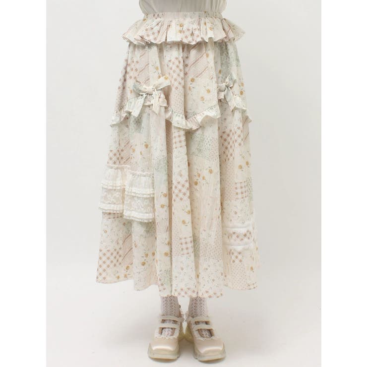 デコラティブリボンフレアスカート | merry jenny | 詳細画像33 