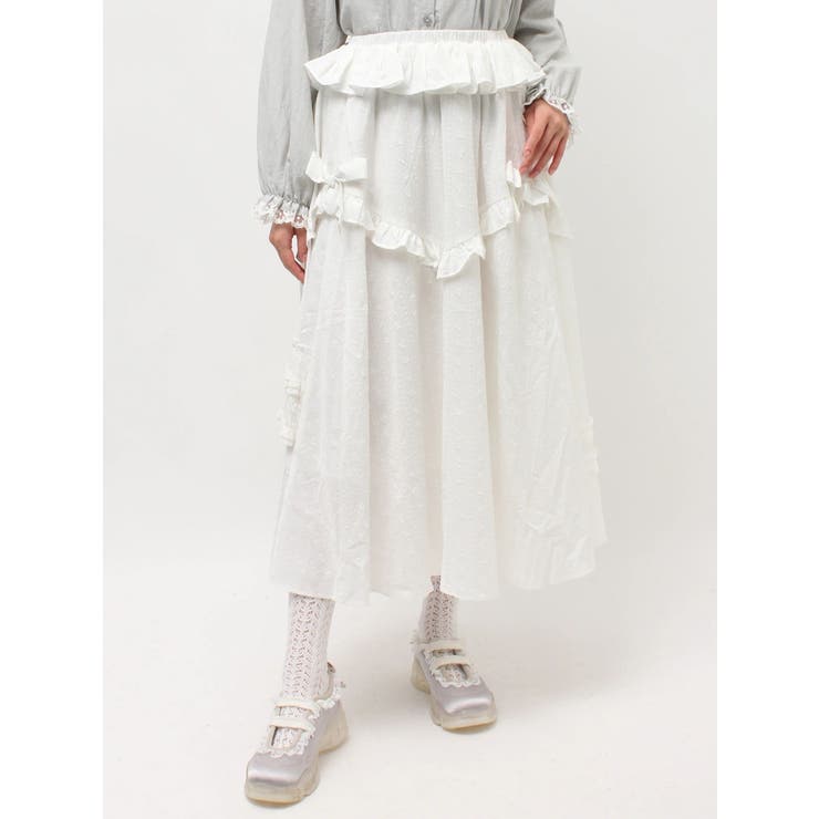 デコラティブリボンフレアスカート | merry jenny | 詳細画像44 