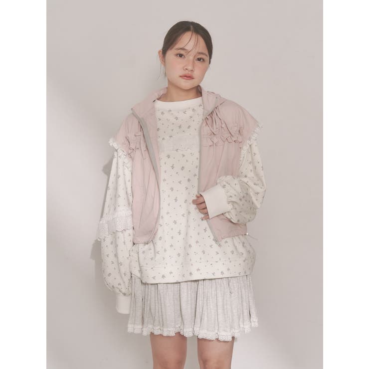 カットティアードミニスカート | merry jenny | 詳細画像10 