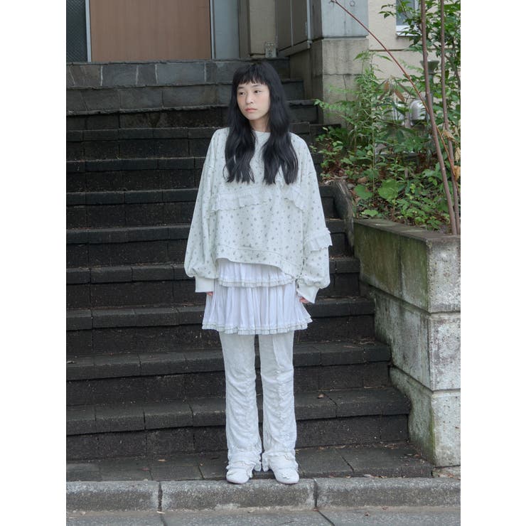 カットティアードミニスカート | merry jenny | 詳細画像2 