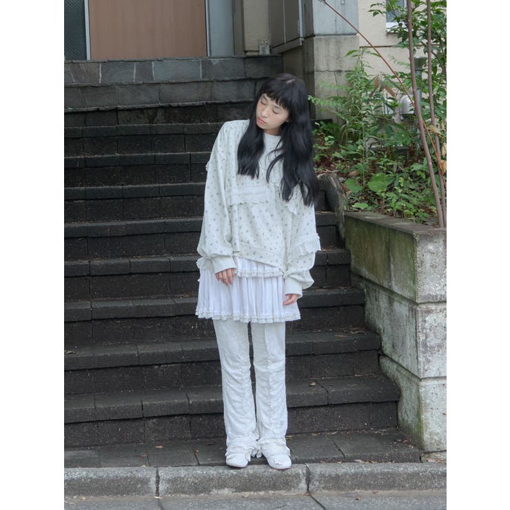 カットティアードミニスカート | merry jenny | 詳細画像3 