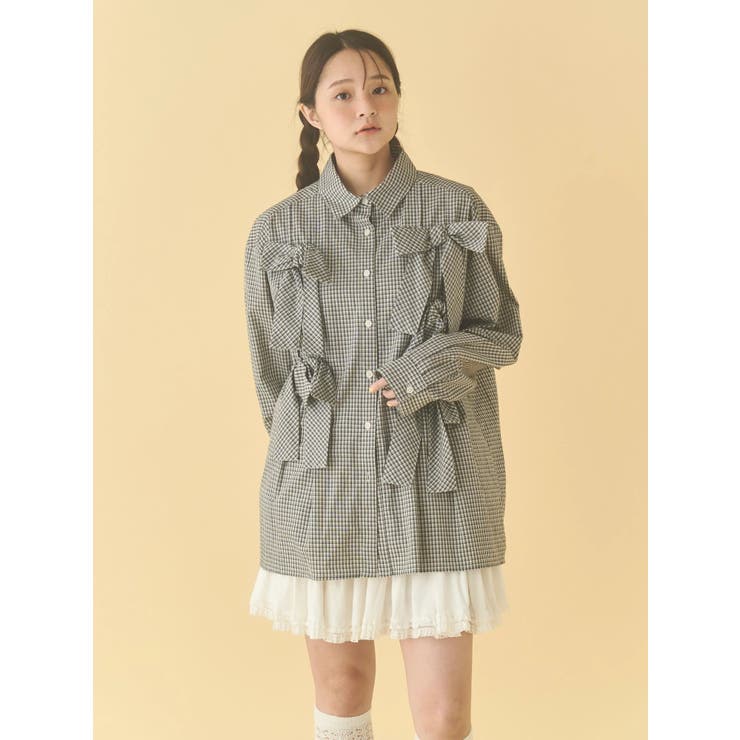 カットティアードミニスカート | merry jenny | 詳細画像32 