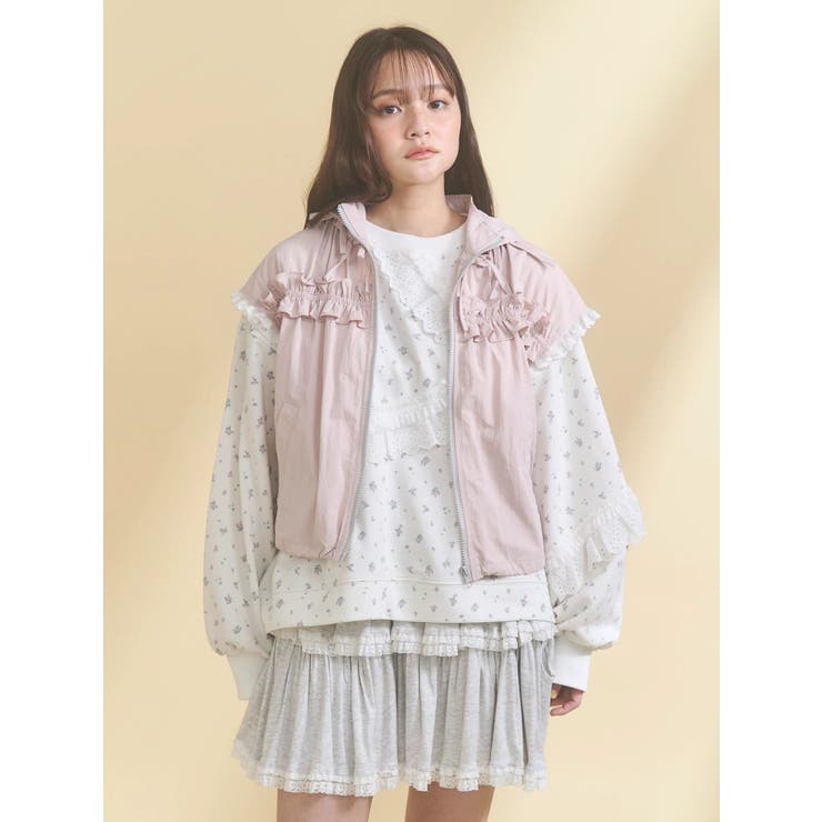 カットティアードミニスカート | merry jenny | 詳細画像41 