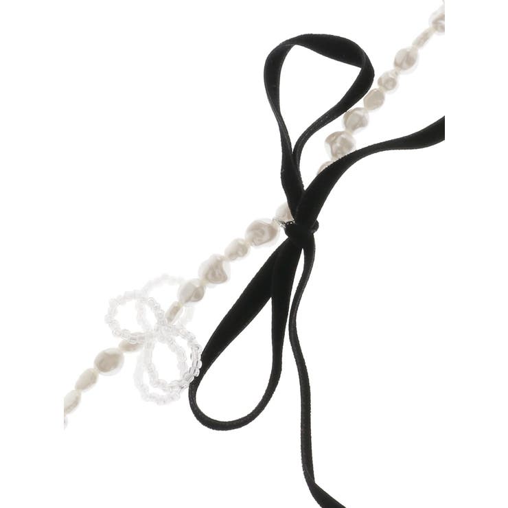 ribbon pearl choker | merry jenny | 詳細画像10 