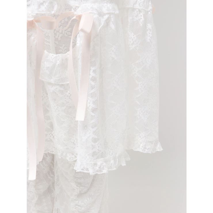 シアーレースフレアスカート | merry jenny | 詳細画像31 