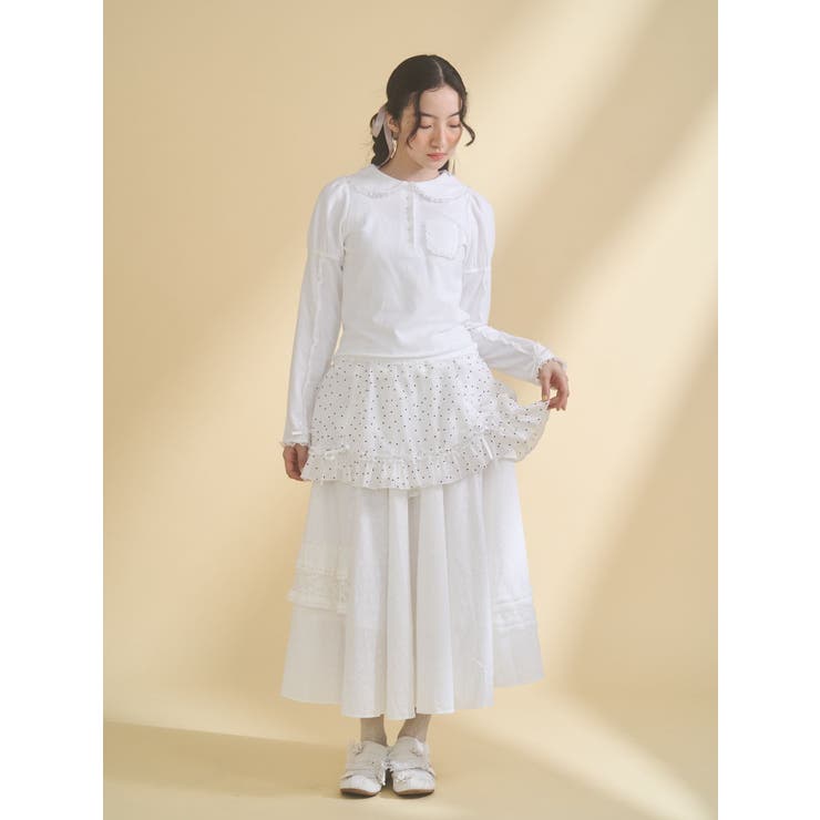 airy lace apron | merry jenny | 詳細画像16 
