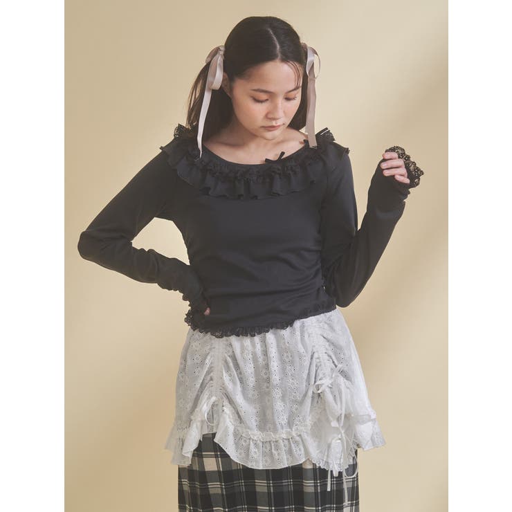 airy lace apron | merry jenny | 詳細画像17 