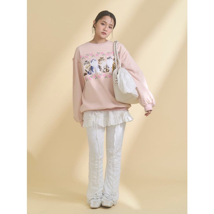 airy lace apron | merry jenny | 詳細画像3 