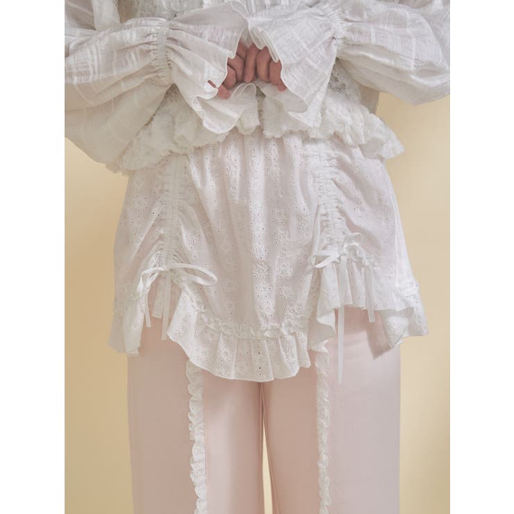 airy lace apron | merry jenny | 詳細画像4 