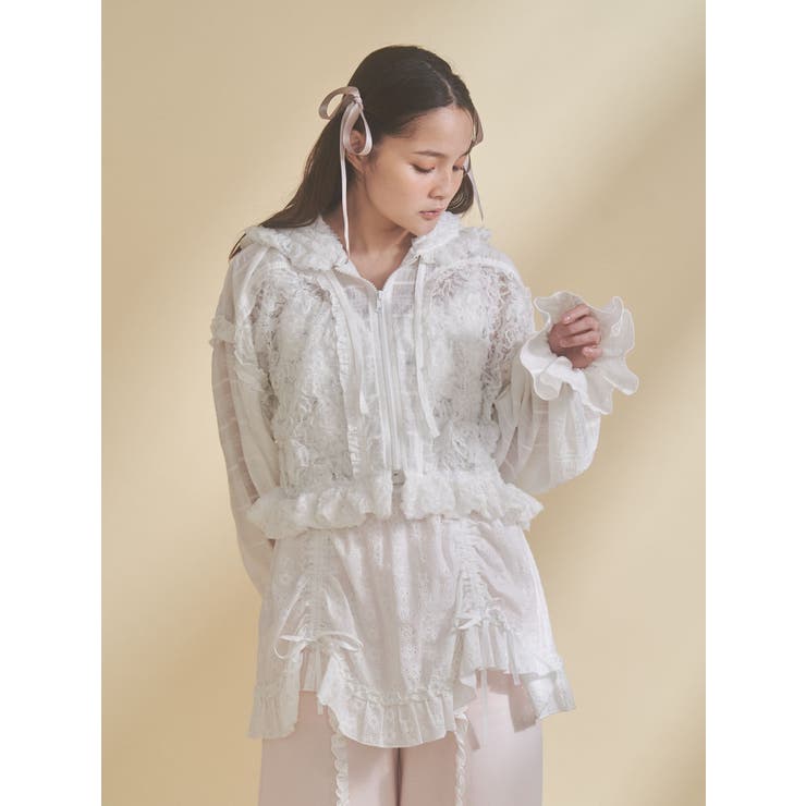 airy lace apron | merry jenny | 詳細画像7 