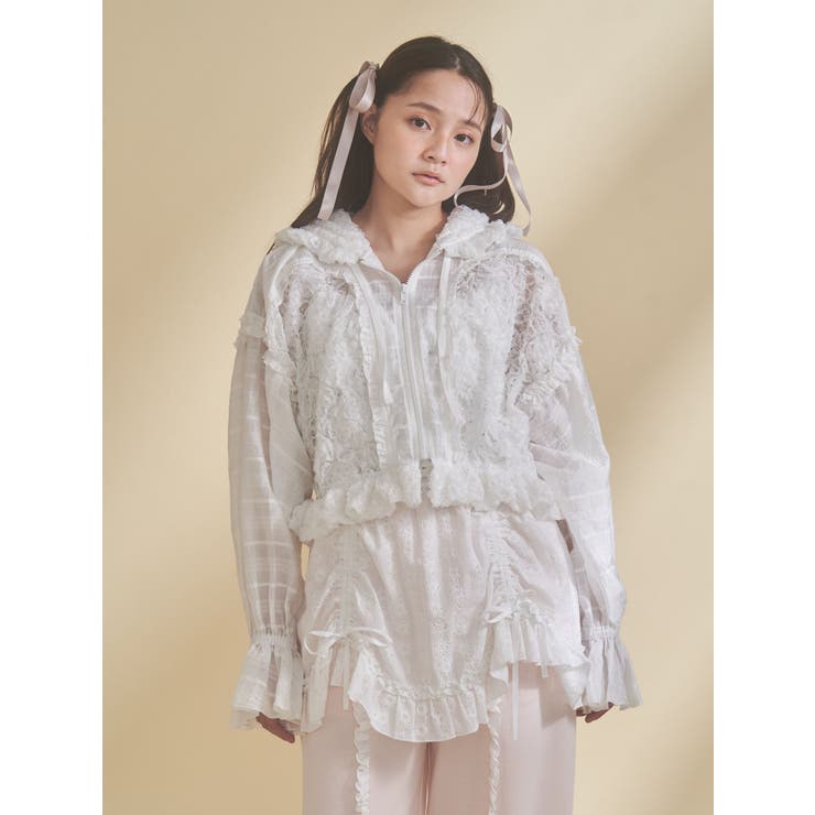 airy lace apron | merry jenny | 詳細画像8 