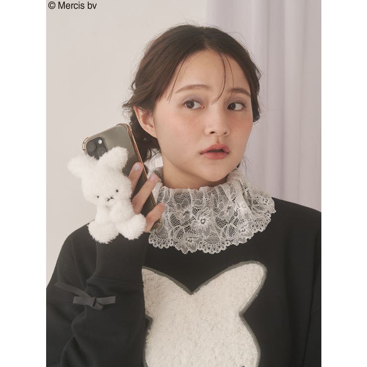 もこもこナインチェスマホグリップ | merry jenny | 詳細画像7 