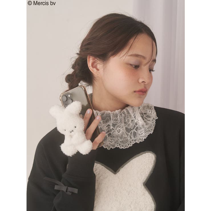 もこもこナインチェスマホグリップ | merry jenny | 詳細画像8 