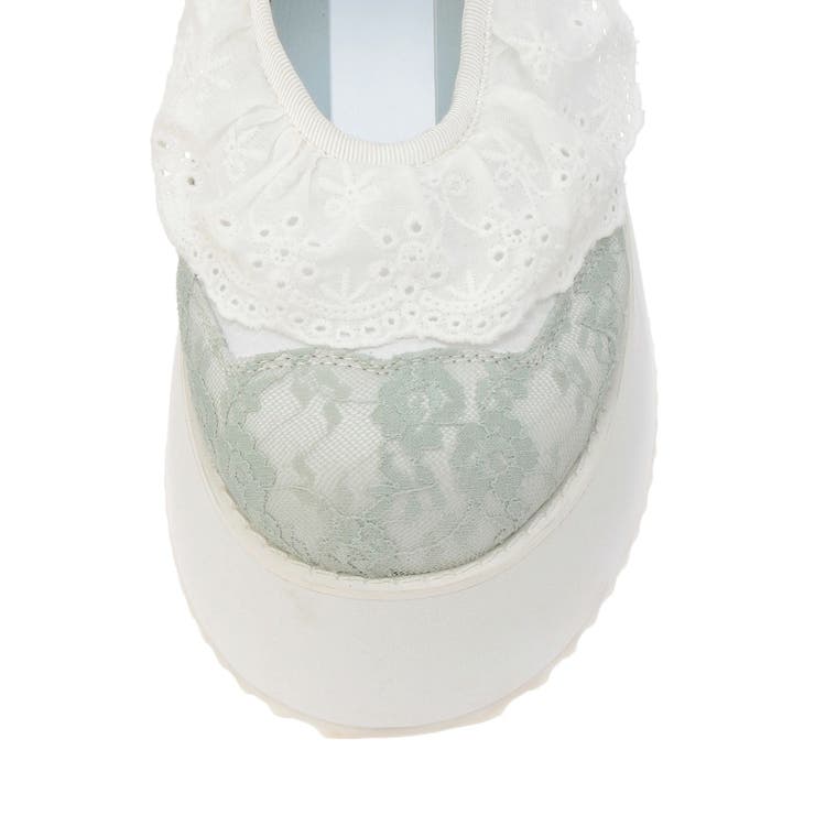 フリルレースアップ厚底スニーカー | merry jenny | 詳細画像18 