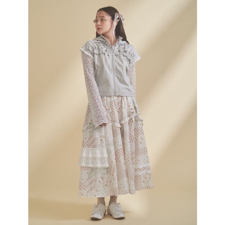 お花いっぱいフラットスニーカー | merry jenny | 詳細画像12 