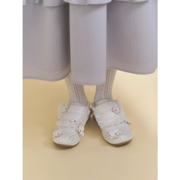 お花いっぱいフラットスニーカー | merry jenny | 詳細画像16 