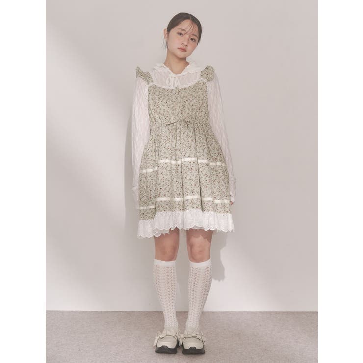 ribbonプラットフォームスニーカー | merry jenny | 詳細画像13 