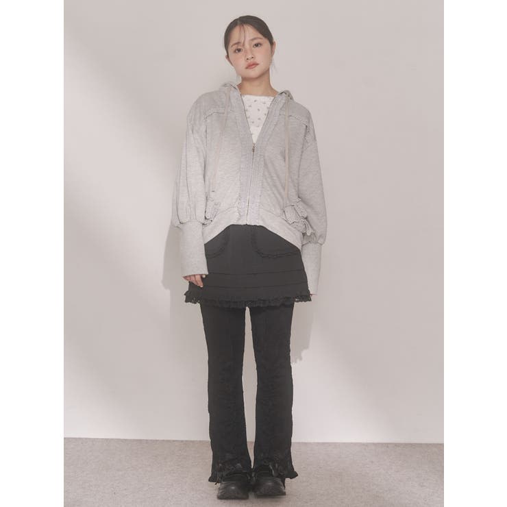 ribbonプラットフォームスニーカー | merry jenny | 詳細画像16 