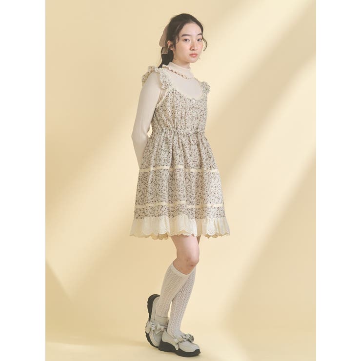 ribbonプラットフォームスニーカー | merry jenny | 詳細画像23 