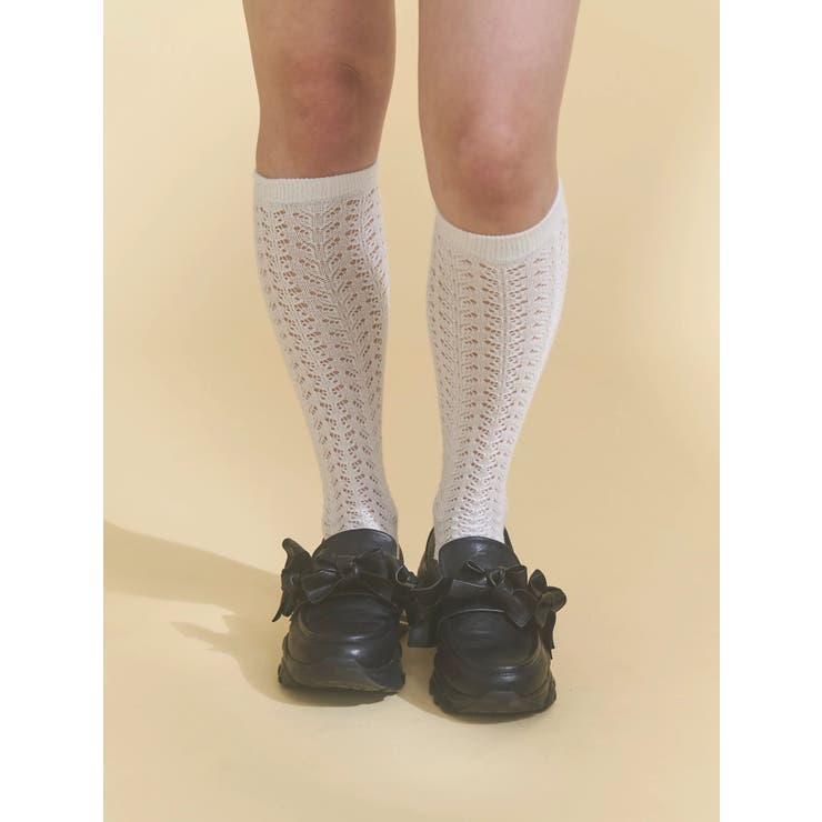 ribbonプラットフォームスニーカー | merry jenny | 詳細画像28 