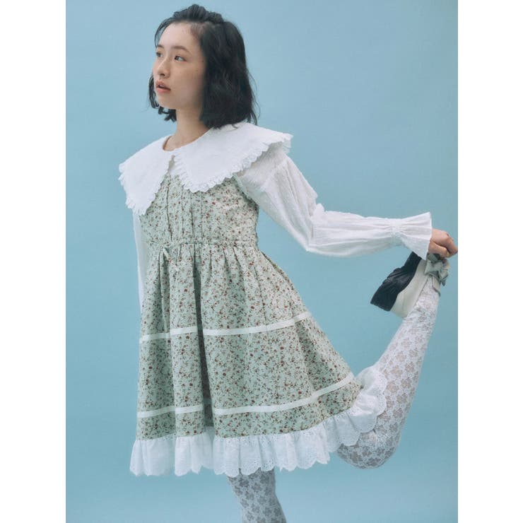 ribbonプラットフォームスニーカー | merry jenny | 詳細画像3 