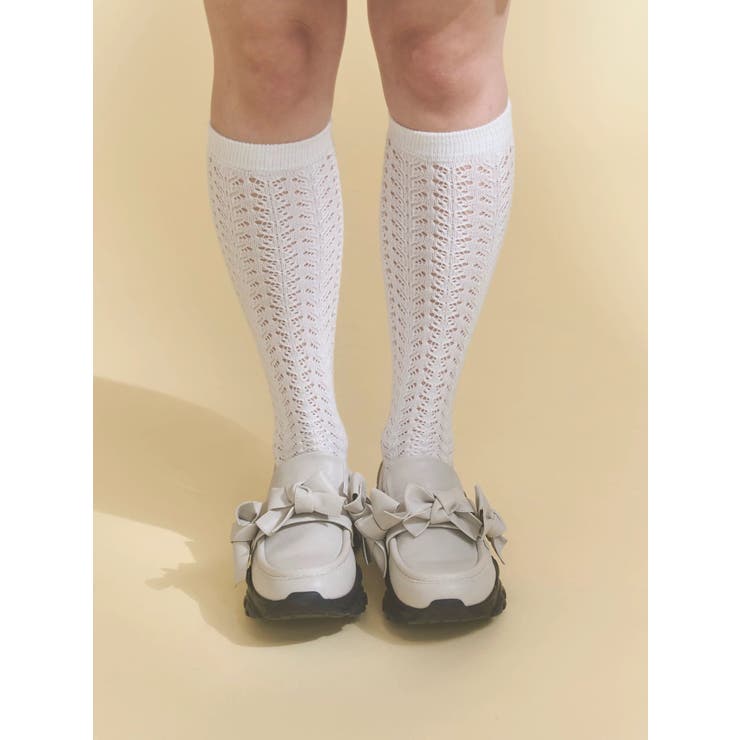 ribbonプラットフォームスニーカー | merry jenny | 詳細画像30 