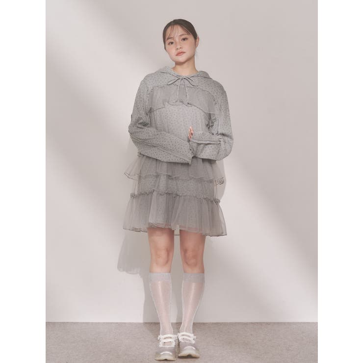 satin frill bandスニーカー | merry jenny | 詳細画像10 