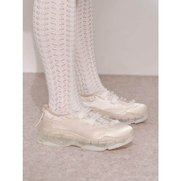 satin frill bandスニーカー | merry jenny | 詳細画像11 