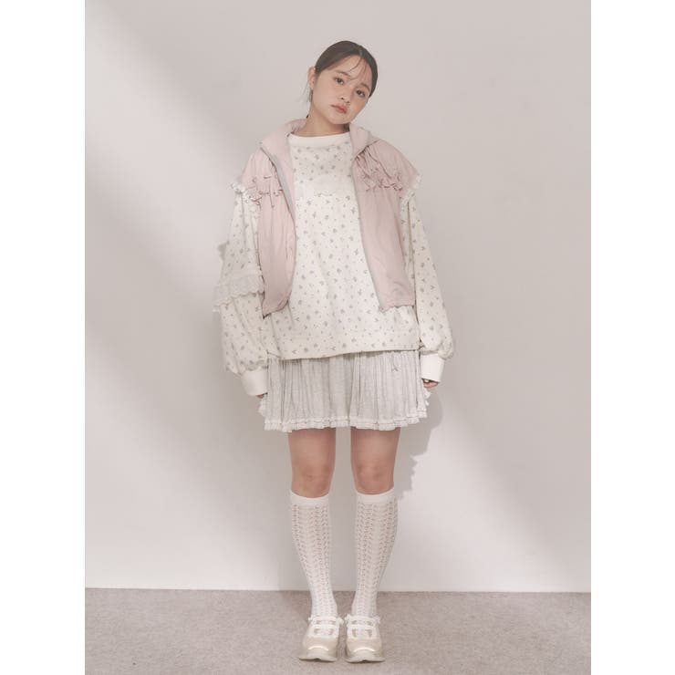 satin frill bandスニーカー | merry jenny | 詳細画像15 