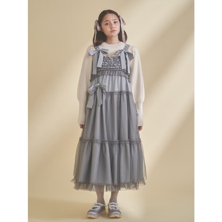 satin frill bandスニーカー | merry jenny | 詳細画像16 