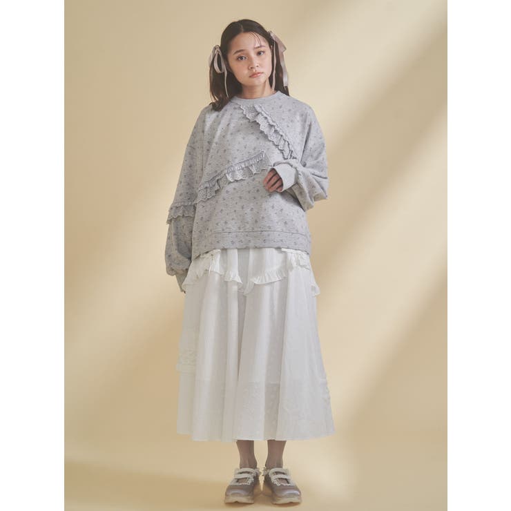 satin frill bandスニーカー | merry jenny | 詳細画像21 