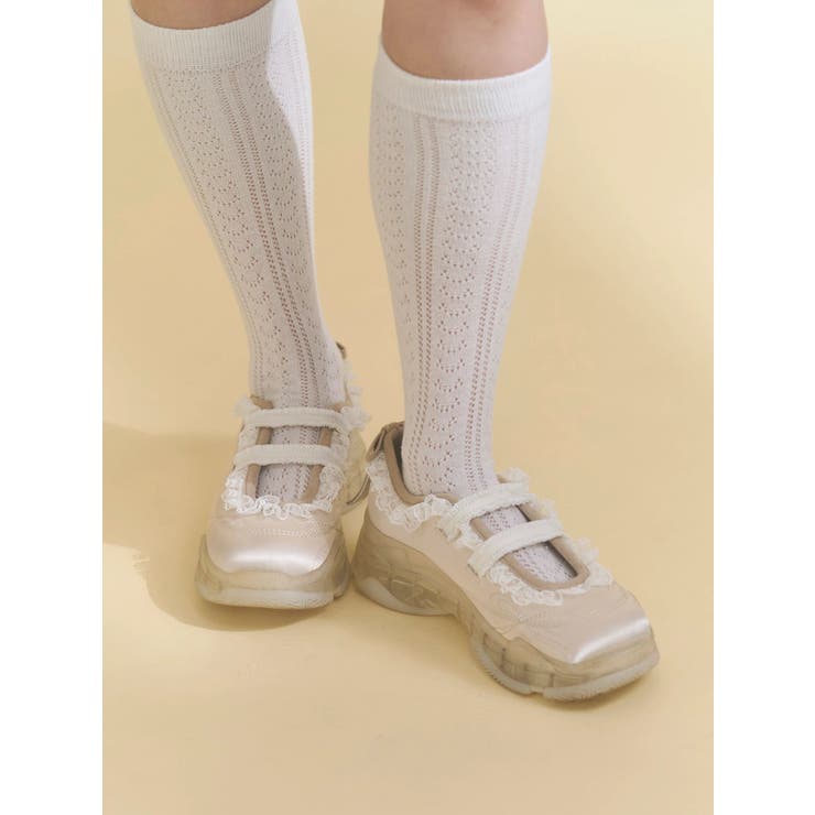 satin frill bandスニーカー | merry jenny | 詳細画像23 