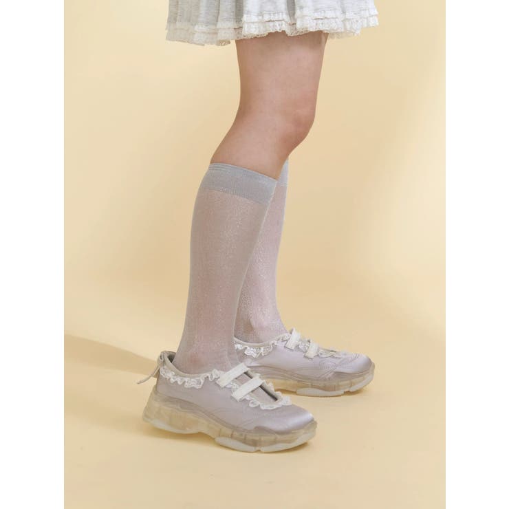 satin frill bandスニーカー | merry jenny | 詳細画像26 