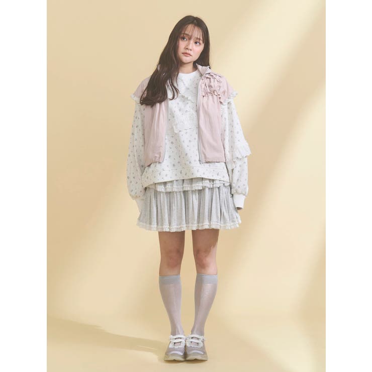 satin frill bandスニーカー | merry jenny | 詳細画像28 