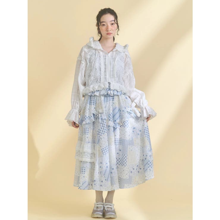 satin frill bandスニーカー | merry jenny | 詳細画像29 