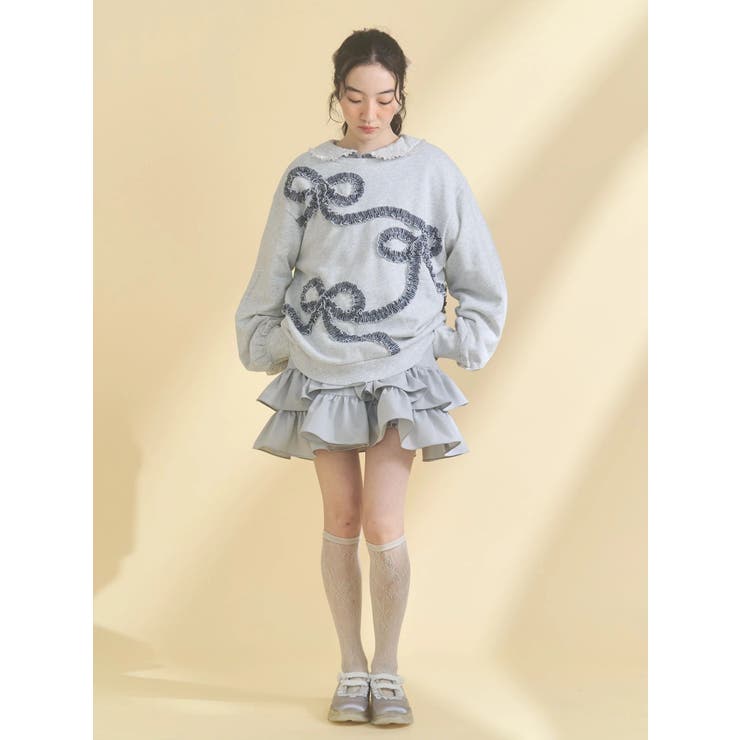 satin frill bandスニーカー | merry jenny | 詳細画像30 