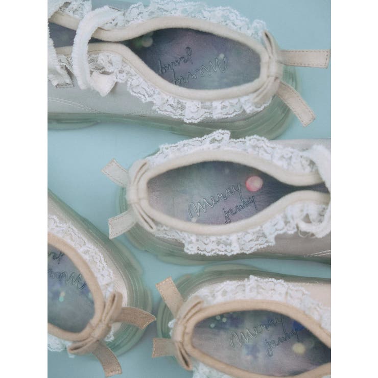 satin frill bandスニーカー | merry jenny | 詳細画像5 