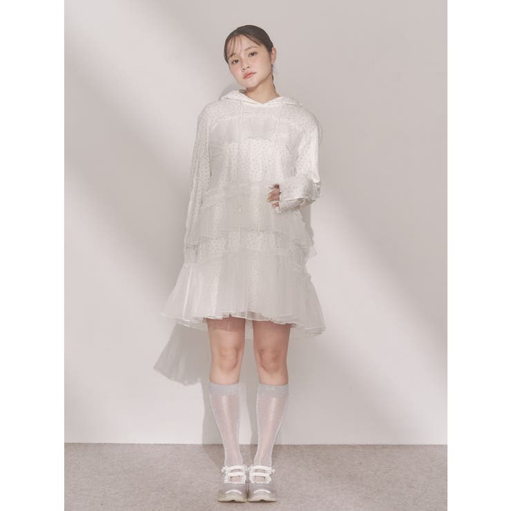 satin frill bandスニーカー | merry jenny | 詳細画像9 