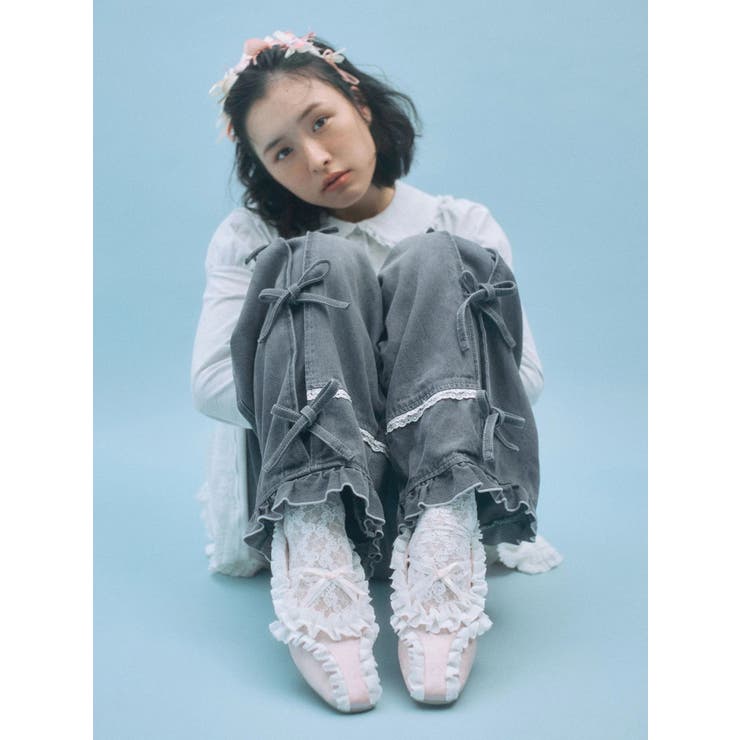 フリルデコラティブバレエシューズ | merry jenny | 詳細画像2 