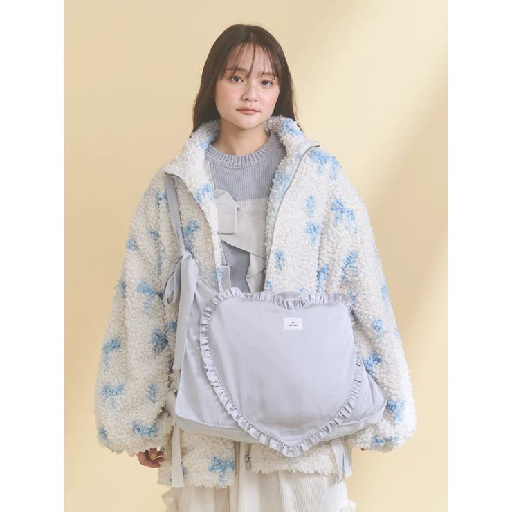 フリルハートショルダーバッグ | merry jenny | 詳細画像3 